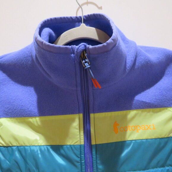 COTOPAXI Weste Teca Fleece Vest in Purple Outdoor Gorpcore Travel Casual Size S - Picture 3 of 13